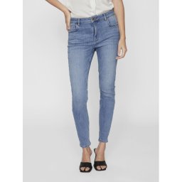 Vila Дънки Sarah 14094341 Син Skinny Fit