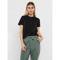 Vero Moda Тишърт Paula 10243889 Черен Regular Fit