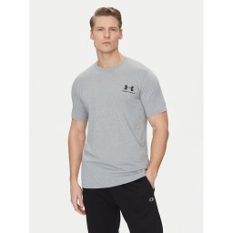 Under Armour Тишърт UA Sportstyle 1326799 Сив Loose Fit