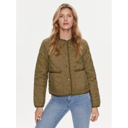 BOSS Преходно яке Palisi1 50515090 Каки Relaxed Fit
