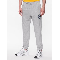 New Balance Долнище анцуг MP31902 Сив Regular Fit