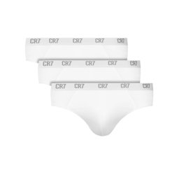 Cristiano Ronaldo CR7 Комплект слипове Main Basic Brief 3Pack 8100-66-100 Бял