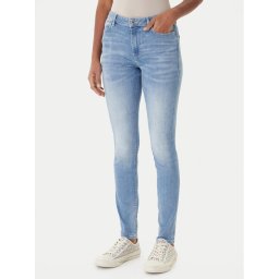 Guess Дънки W2YA46 D4Q01 Син Skinny Fit