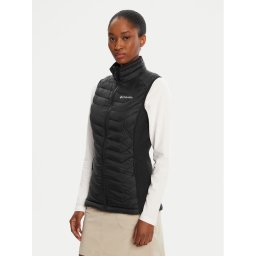 Columbia Жилетка за костюм Powder Pass Vest EK0192 Черен Regular Fit