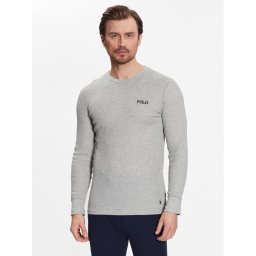 Polo Ralph Lauren Тениска с дълъг ръкав 714899615003 Сив Regular Fit