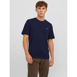 Jack & Jones Тишърт Paulos 12245087 Син Standard Fit