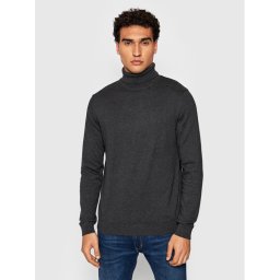 Selected Homme Поло Berg 16074684 Сив Regular Fit
