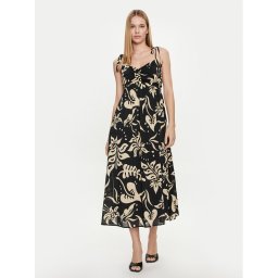 Gap Лятна рокля 665831-00 Черен Regular Fit
