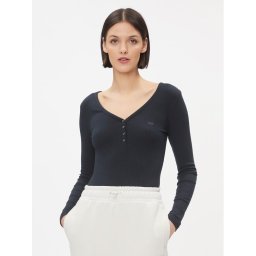 Lee Блуза 112341572 Черен Slim Fit