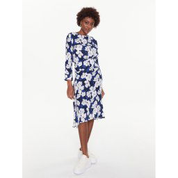 United Colors Of Benetton Ежедневна рокля 4YLBDV02V Тъмносин Regular Fit