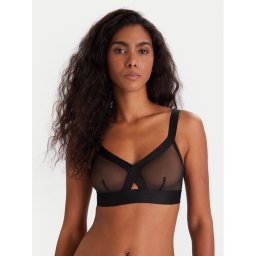 DKNY Сутиен без банели DK4084 Черен