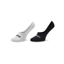 adidas Чорапи тип терлици Thin Linear Ballerina Socks 2 Pairs HT3448 Бял
