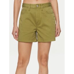 Calvin Klein Jeans Шорти от плат J20J223135 Зелен Mom Fit