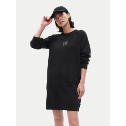 Gap Ежедневна рокля 729748-01 Черен Regular Fit