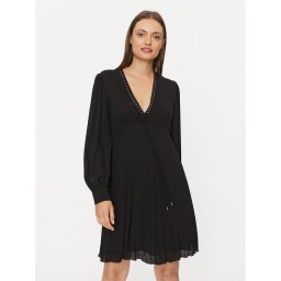 Liu Jo Ежедневна рокля MF3422 T0414 Черен Regular Fit