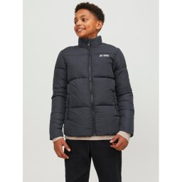 Jack & Jones Junior Зимно яке 12238960 Черен Regular Fit