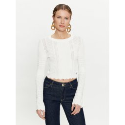 Guess Пуловер Adaline W4GR08 Z2U00 Екрю Regular Fit