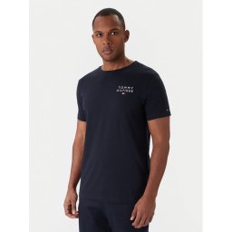 Tommy Hilfiger Тишърт UM0UM02916 Тъмносин Regular Fit