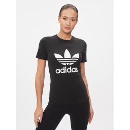 adidas Тишърт adicolor Classics Trefoil GN2896 Черен Standard Fit