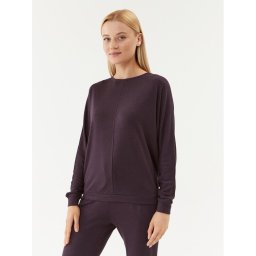 Triumph Тениска на пижама Cozy Comfort Top 01 10216538 Тъмносин Regular Fit