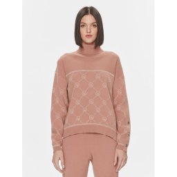 Liu Jo Sport Поло TF3206 MA63L Кафяв Regular Fit