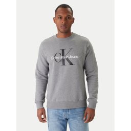 Calvin Klein Jeans Суитшърт J30J320933 Сив Regular Fit