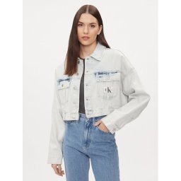 Calvin Klein Jeans Дънково яке J20J222874 Син Oversize