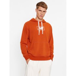New Balance Суитшърт NB Essentials Hoodie MT33508 Оранжев Regular Fit