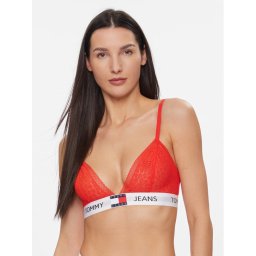 Tommy Jeans Сутиен бралет UW0UW05156 Червен