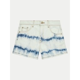 Guess Дънкови шорти J4GD00 D45E0 Бял Regular Fit