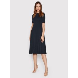 Lauren Ralph Lauren Ежедневна рокля 250863913002 Тъмносин Regular Fit