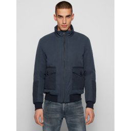 Boss Яке бомбър Odre-D 50440995 Тъмносин Regular Fit