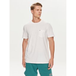Gap Тишърт 857901-04 Бял Regular Fit