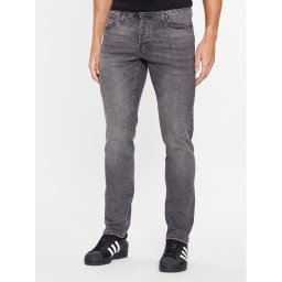 Jack & Jones Дънки 12243599 Сив Slim Fit