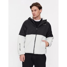 Kappa Преходно яке 331E2RW Черен Regular Fit