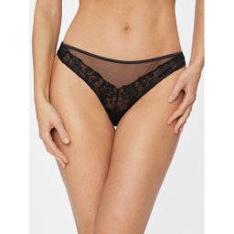 Guess Дамски бикини тип бразилиана Giselle O4RE00 KC190 Черен
