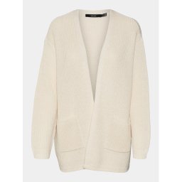 Vero Moda Curve Кардиган Fabulous 10307311 Бежов Regular Fit