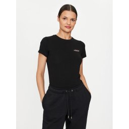 Guess Jeans Тишърт W4YI02 J1314 Черен Slim Fit