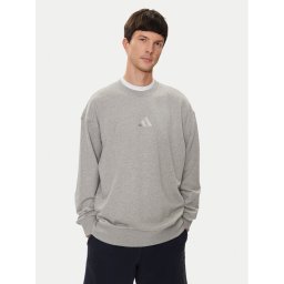 adidas Суитшърт ALL SZN French Terry IY4151 Сив Loose Fit