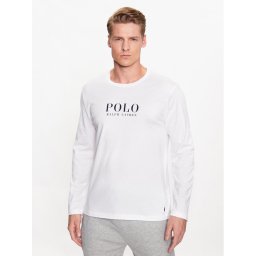 Polo Ralph Lauren Тениска с дълъг ръкав 714899614005 Бял Regular Fit