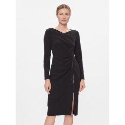 DKNY Коктейлна рокля DD3J1493 Черен Regular Fit