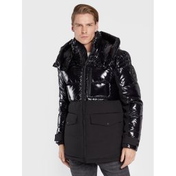 Moose Knuckles Пухено яке Dugald 2 M32MJ139 Черен Regular Fit