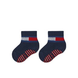 Tommy Hilfiger Дълги чорапи 701226500 Тъмносин