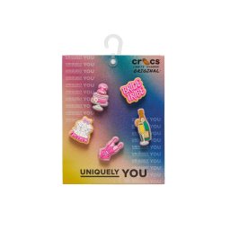 Crocs Декорация за обувки Jibbitz Bachelorette Vibes 5 Pack Цветен