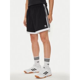 adidas Спортни шорти Mock Eyelet IZ4800 Черен Regular Fit