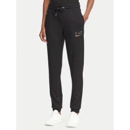 EA7 Emporio Armani Долнище анцуг 8NTP66 TJ9RZ 1200 Черен Regular Fit