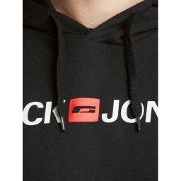 Jack & Jones Суитшърт Corp Old Logo 12137054 Черен Regular Fit