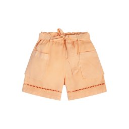 Guess Шорти от плат J3GD03 WE8R0 Оранжев Relaxed Fit