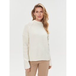 Boss Пуловер Foltin 50501575 Екрю Relaxed Fit