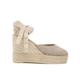 Manebi Еспадрили Wedge Espadrilles O 7.1 WV Бежов